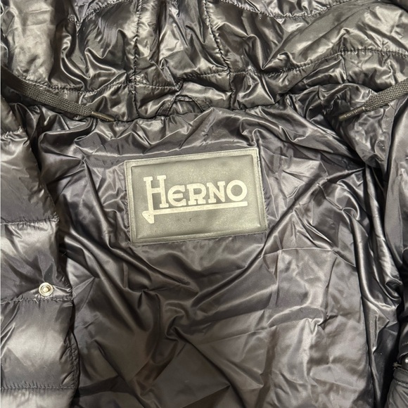 HERNO drawstring hooded puffer jacket - Picture 5 of 5